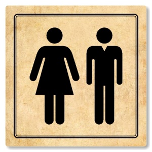 WC společné, 100x100mm, pergamen, Utah